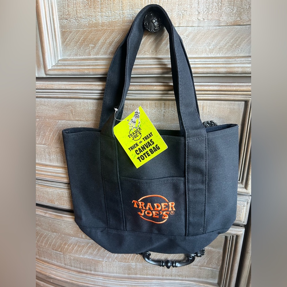 NWT Trader Joe’s Trick or Treat Canvas Tote Bag